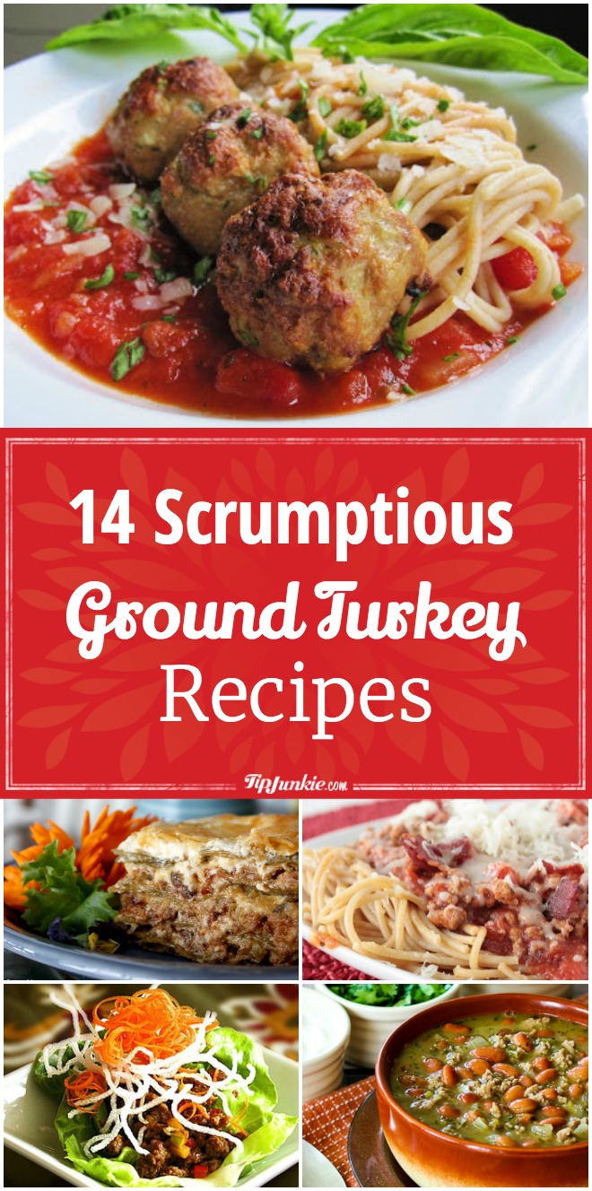 14 Scrumptious Ground Turkey Recipes that are not only healthy your family will love!