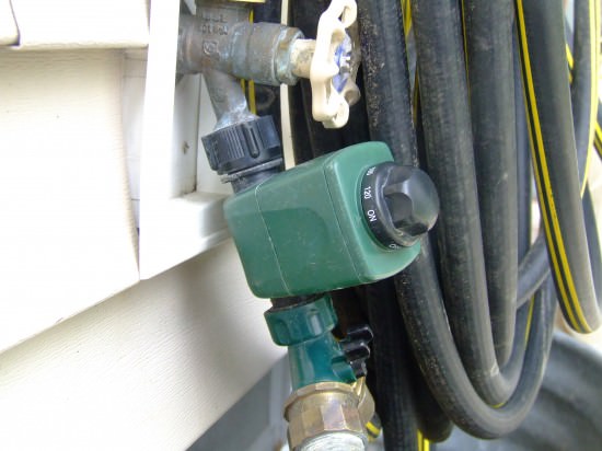 An inexpensive timer saves big on water! An inexpensive timer saves big on water!