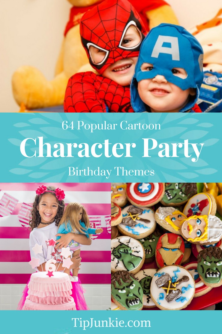 Holy smokes! These are the best birthday party themes from PBS Kids, Nick Jr, and other characters on TV shows.