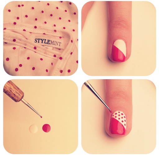 Polka Dot Manicure