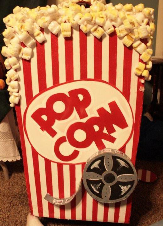 costume box of popcorn