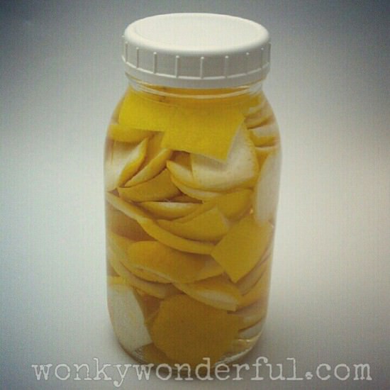 lemon & vinegar cleaner