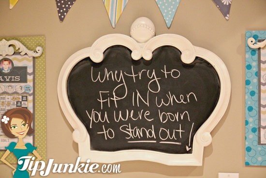 How To Make a Mirror into a Chalkboard