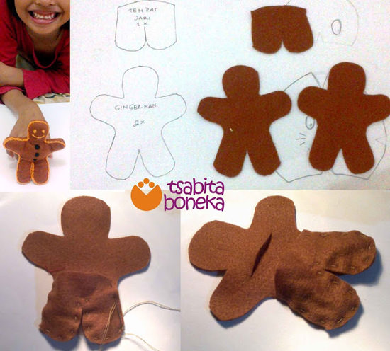 Gingerbread Man 1 tahap awal