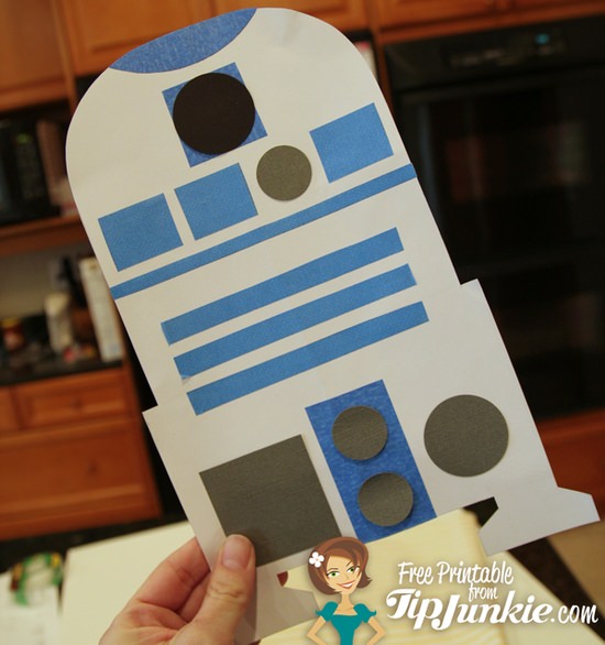 Star Wars R2-D2 Robot Paper Craft Star Wars R2-D2 Robot Paper