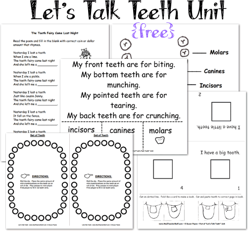 13 How to Brush Your Teeth Activities [printables] – Tip Junkie