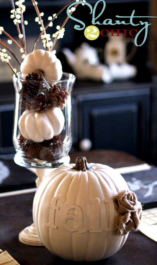 Fall Pumpkin Centerpiece Fall Centerpiece