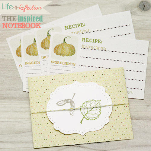 lifereflection inspirednotebook feature harvest time recipes