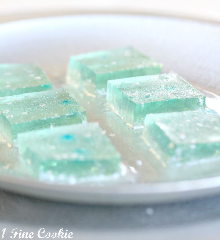 Champagne Jello Shots by 1 Fine Cookie 6font