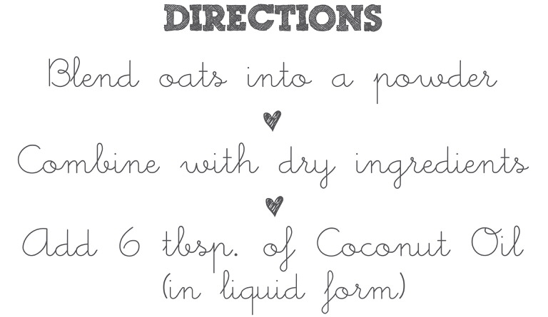 Oatmeal Coconut Cookie Scrub4