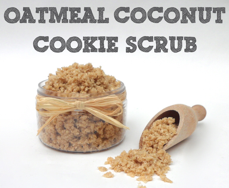 Oatmeal Coconut Cookie Scrub