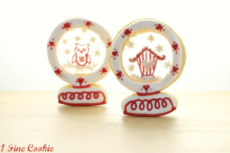 Snow Globe Cookies by 1 Fine Cookie font