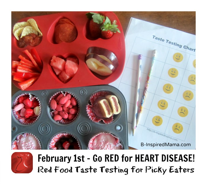 Red Food Taste Testing for Heart Disease at B-InspiredMama 1