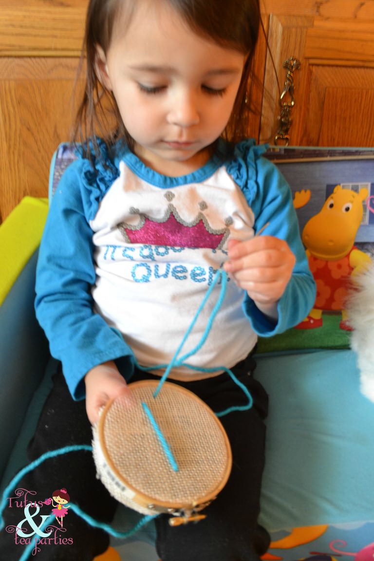 Tot Sewing 1