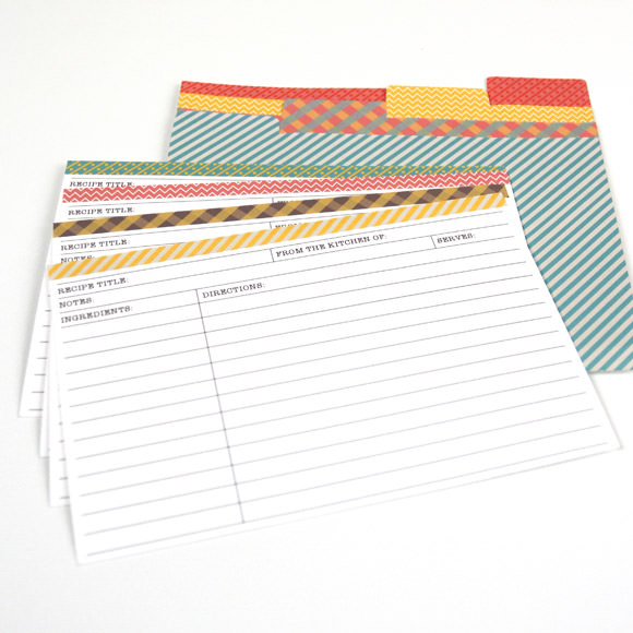 40 recipe card template and free printables tip junkie print recipe cards