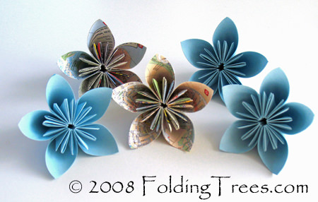 How To Make An Origami Flower How To Make An Origami Flower