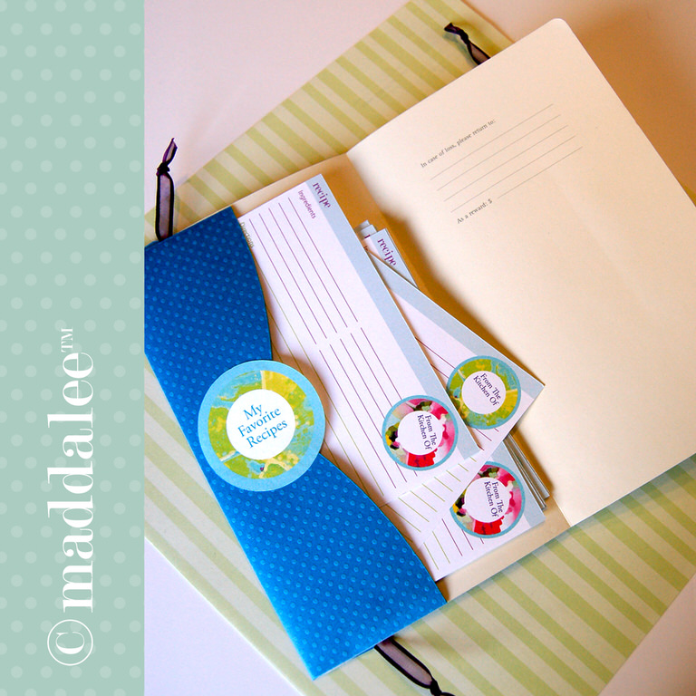 DIY Recipe Journal Tutorial Tip Junkie