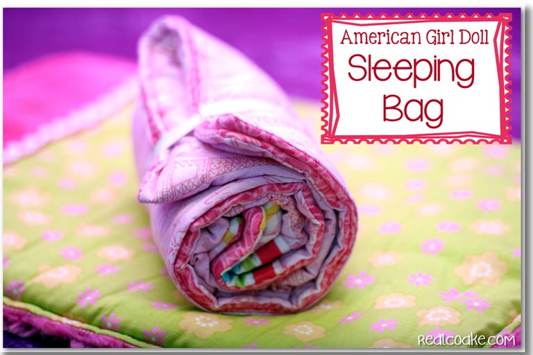 American Girl Doll Patterns {Sleeping Bag Pattern}