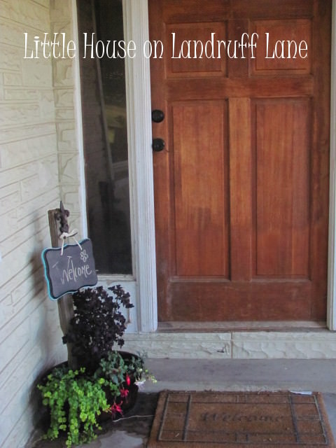 Cheap front porch decorating