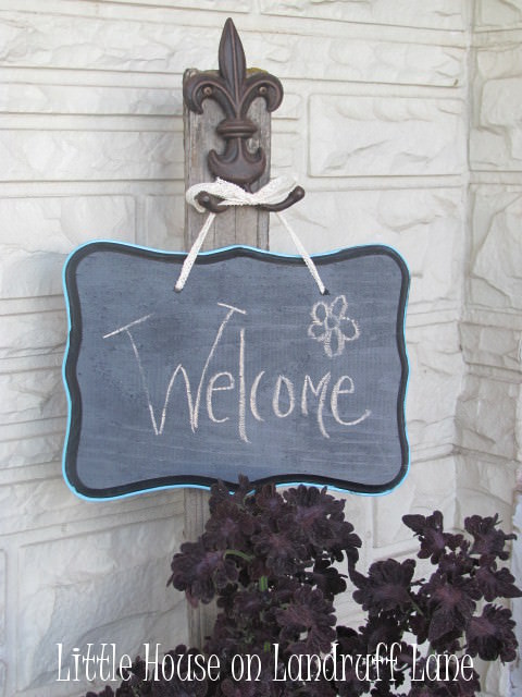 decorating the front porch
