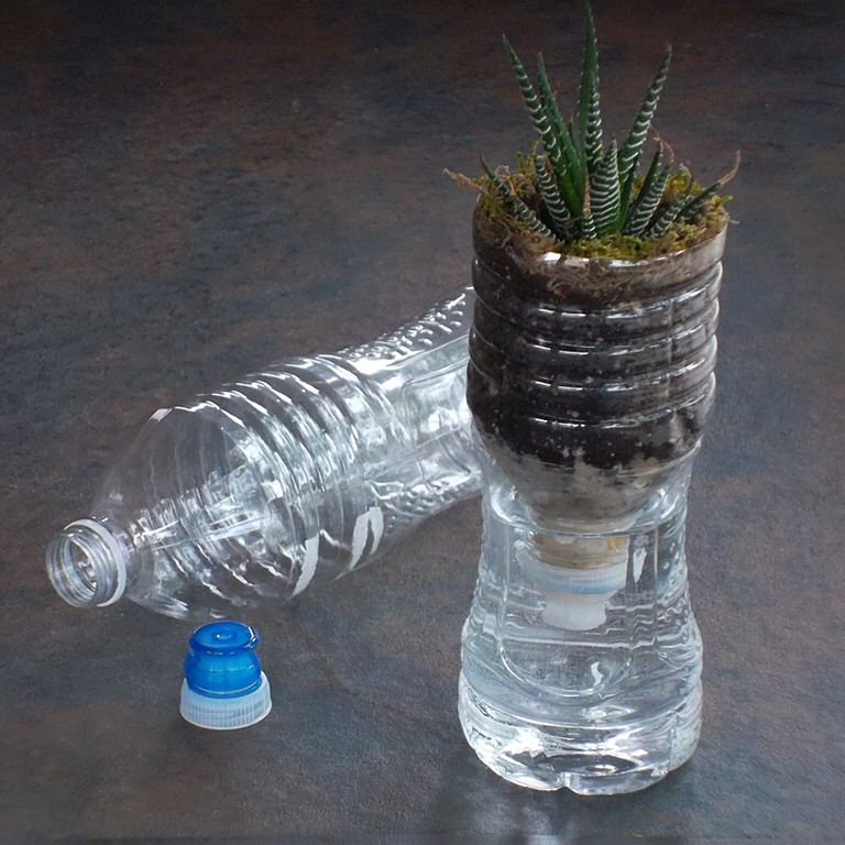 How to Make an Upcycled Water Bottle Vase Tip Junkie