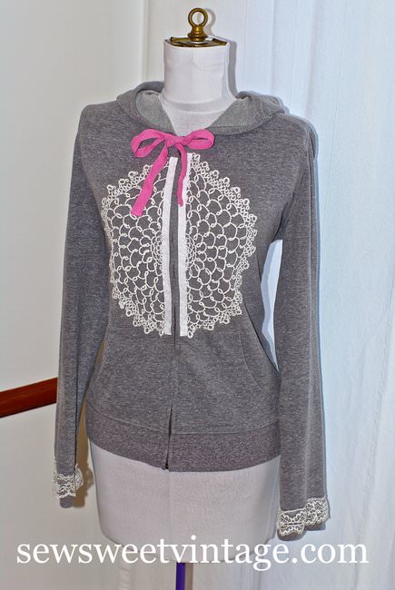 DIY Doily Jacket