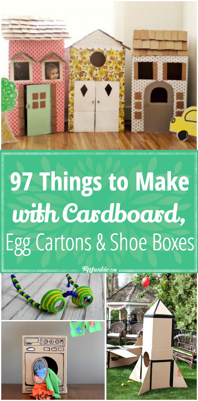 97 Things to Make with Cardboard, Egg Cartons & Shoe Boxes