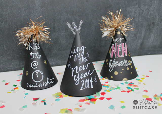 homemade new years hats