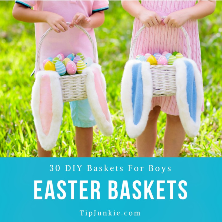 30 DIY Easter Baskets for Boys to Make