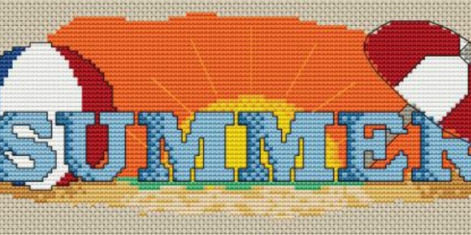 summer cross stitch