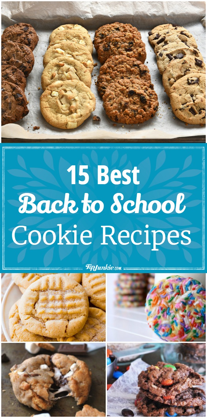 15 Yummy back to school cookie recipes your kids will love!