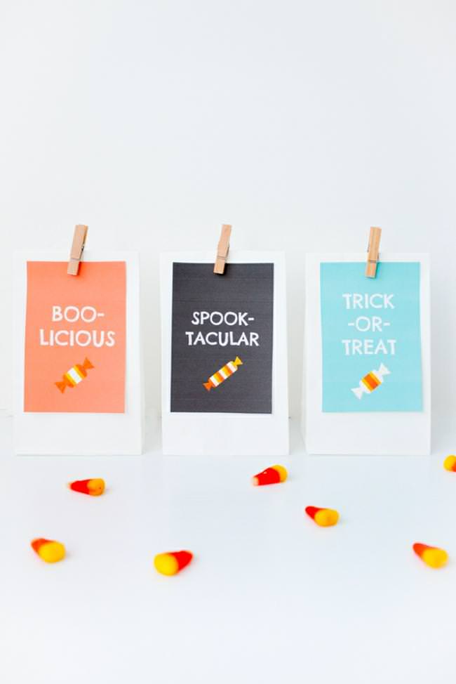 Free Printable Halloween Treat Bags – Tip Junkie