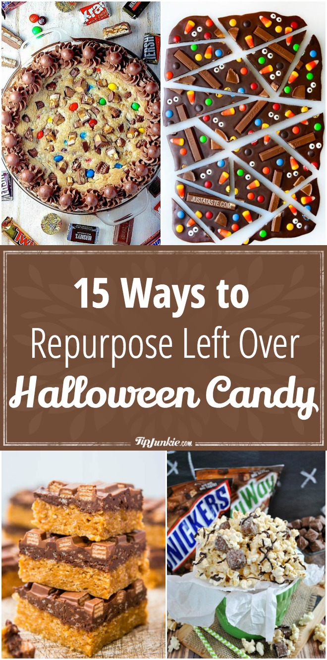 15 Ways to Repurpose Left Over Halloween Candy
