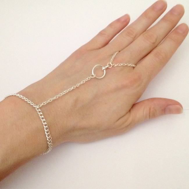 How to Make a Hand Chain Bracelet Tip Junkie