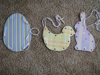 Free Easter Lacing Cards for Kids