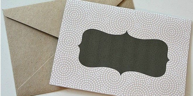chalkboard note cards