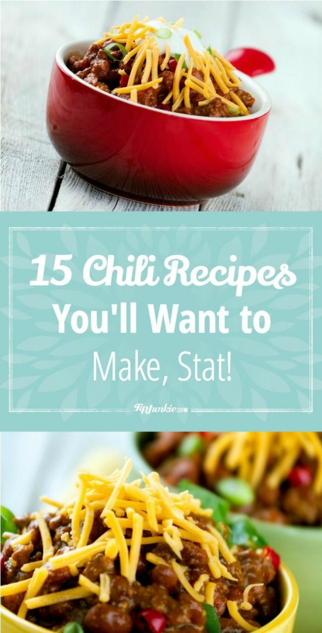 15 Chili Recipes You'll Want to Make, Stat!