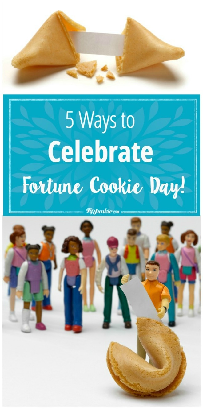 5 Ways to Celebrate National Fortune Cookie Day!
