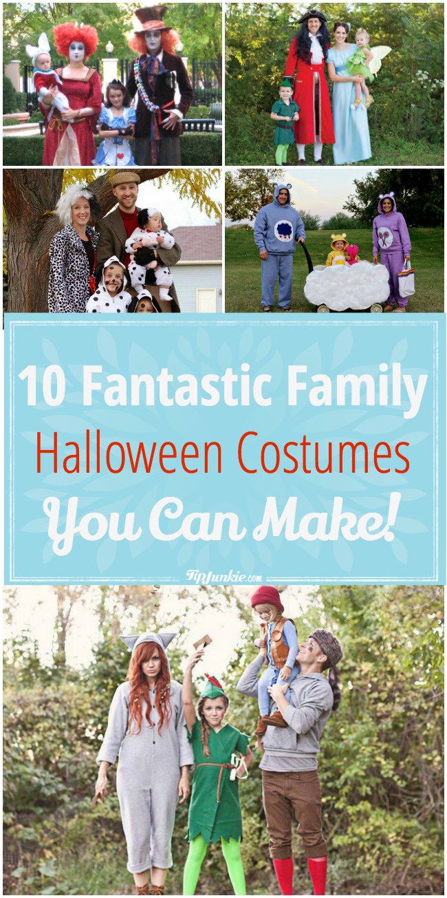 Halloween costumes the whole family can enjoy!