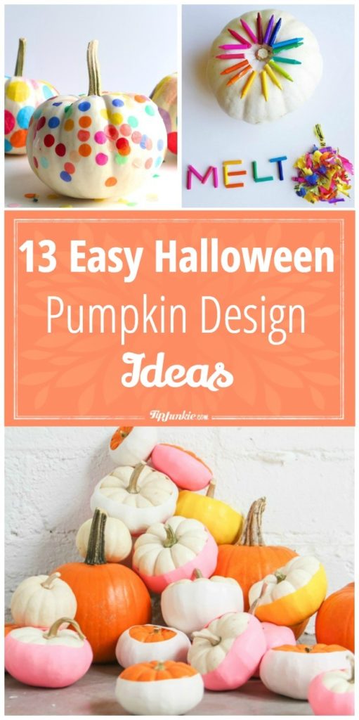 Easy Halloween Pumpkin Design Ideas