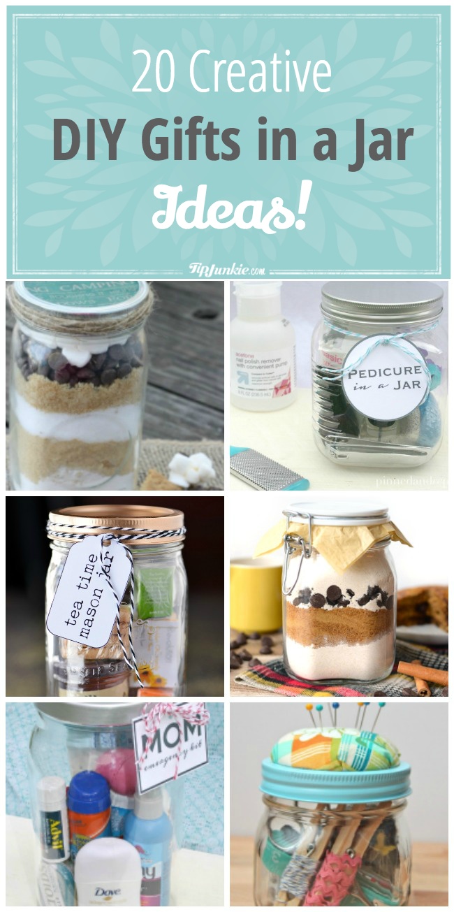 Creative DIY Gifts in a Jar Ideas