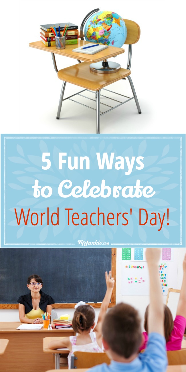 Celebrate teacher for World Teacher's Day!