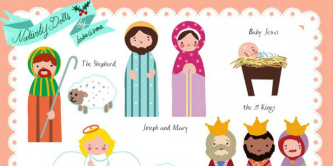 Free Printable Nativity Paper Dolls