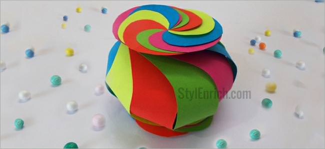 DIY Projects: How To make a Cute Twisted Paper Box