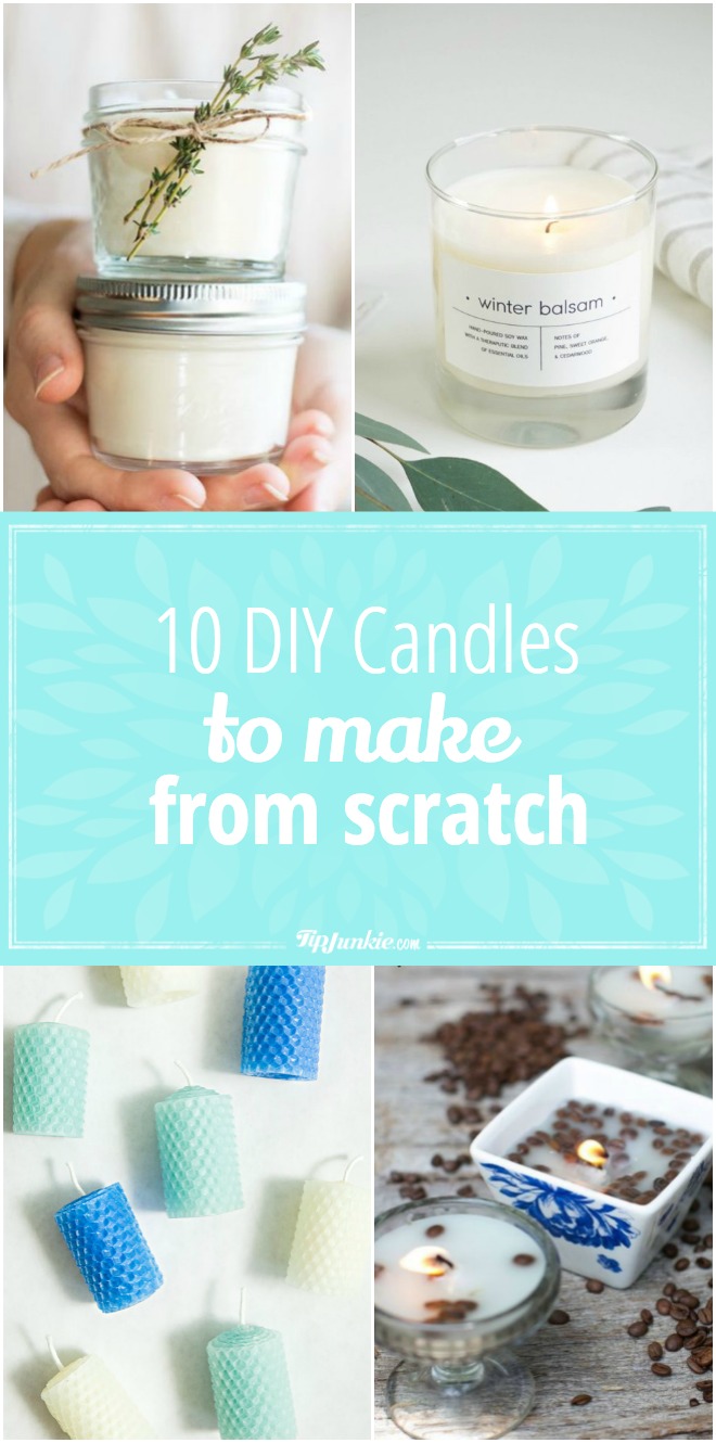 10 DIY Candles to Make from Scratch