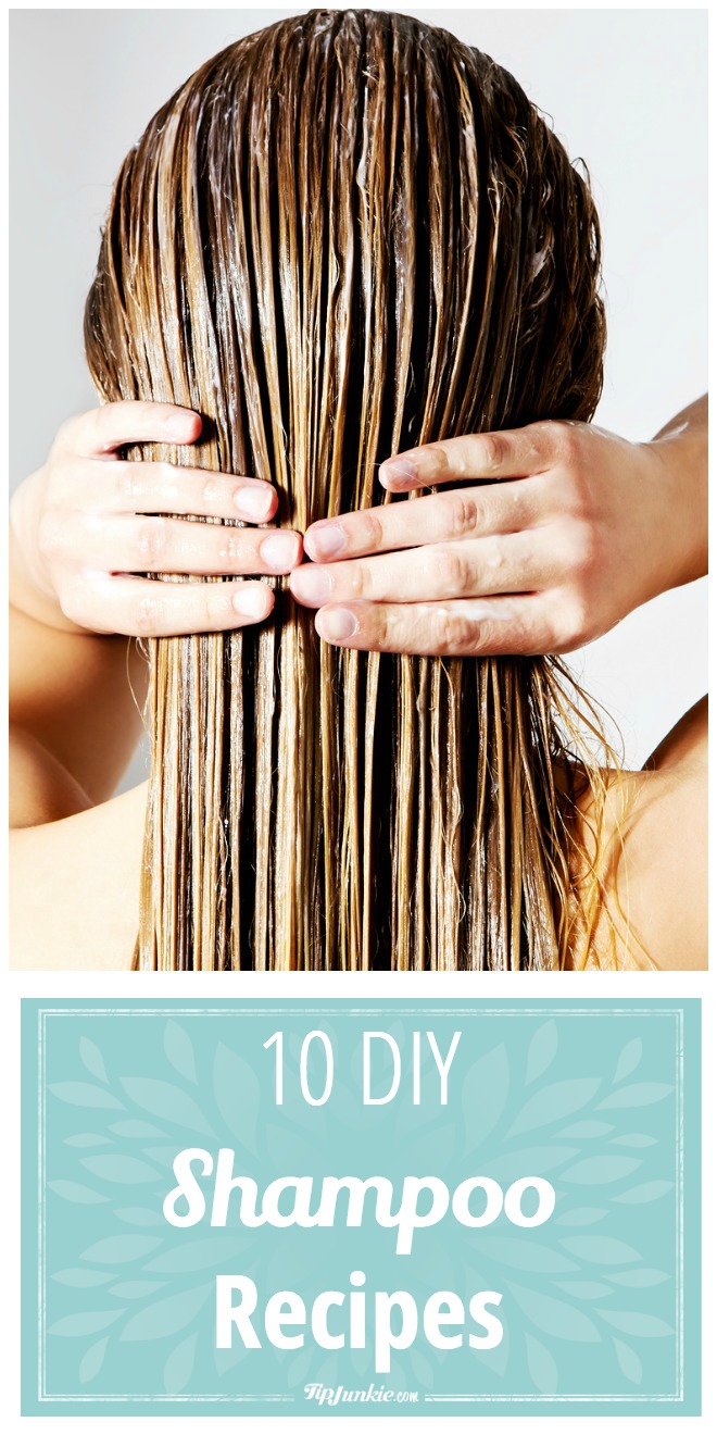 10 DIY Shampoo Recipes