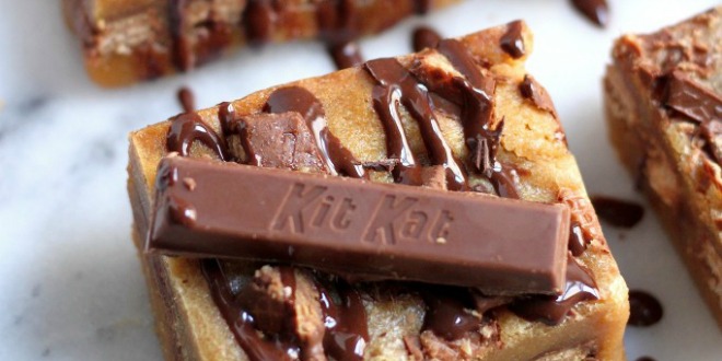 kit kat blondies