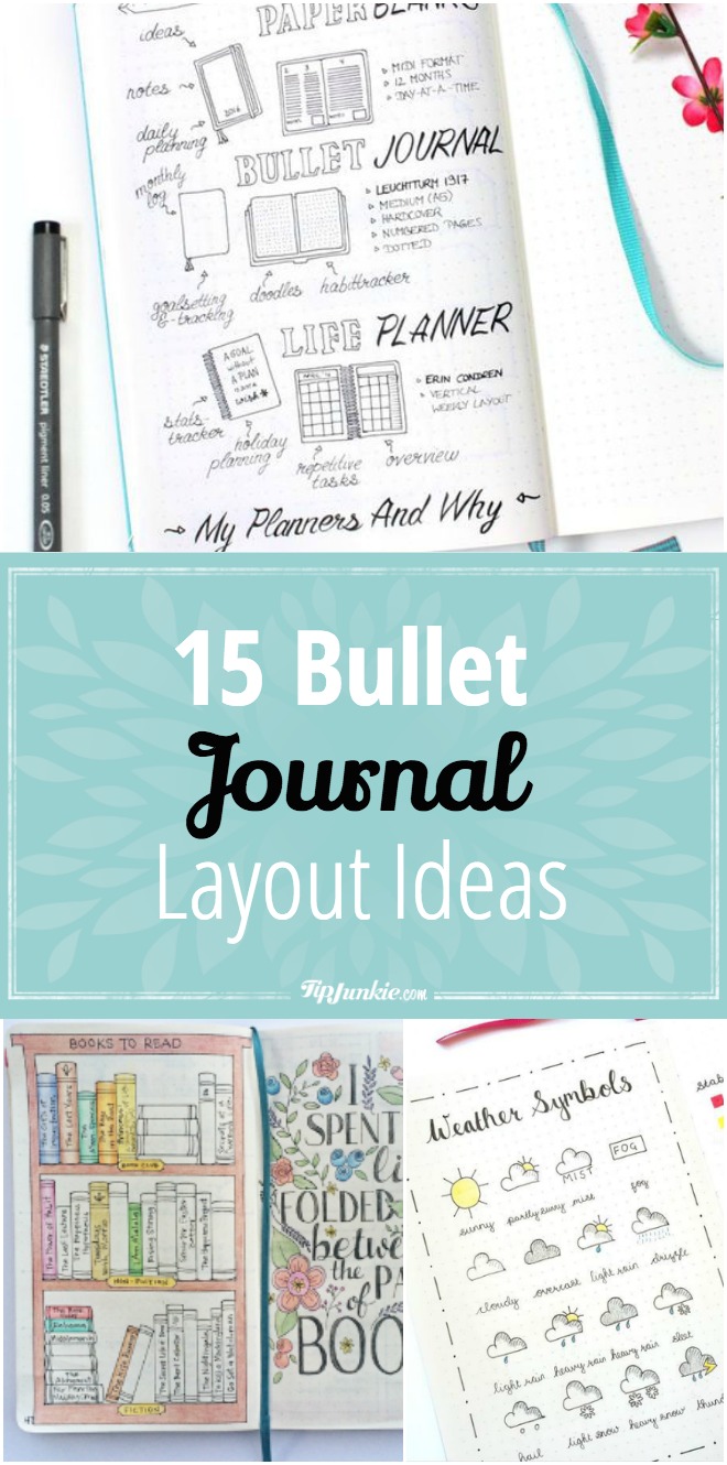 15 Bullet Journal Layout Ideas