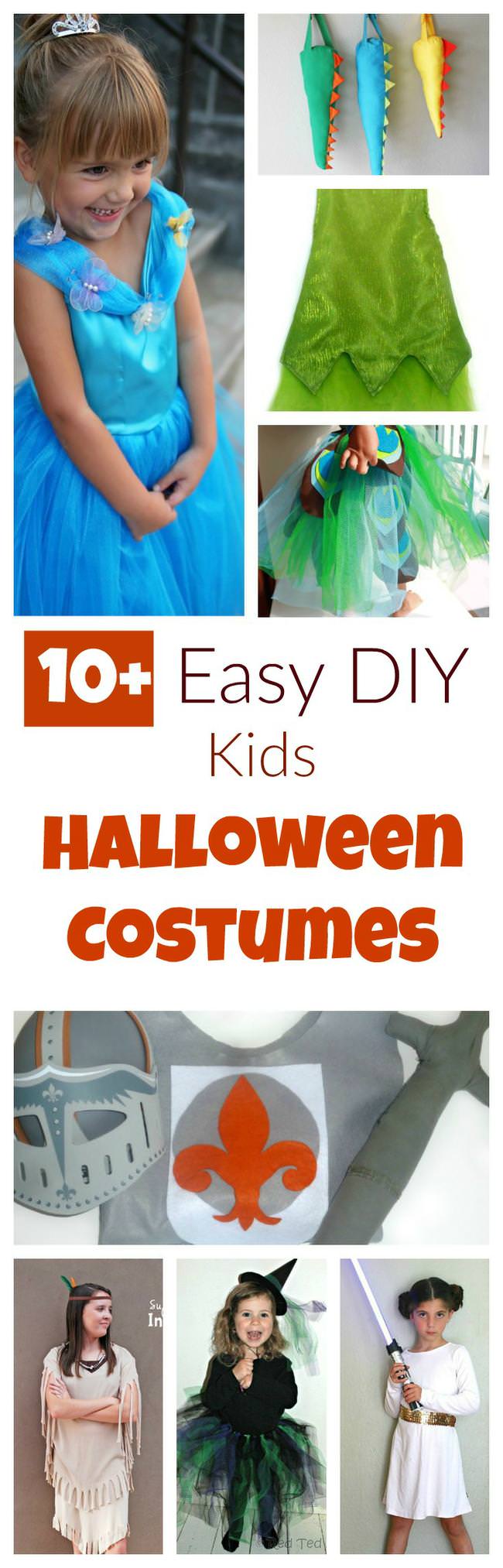 easy DIY halloween costumes