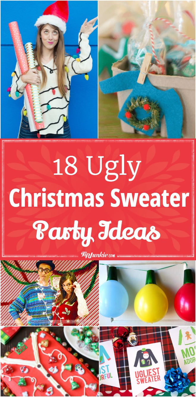 18 Ugly Christmas Sweater Party Ideas